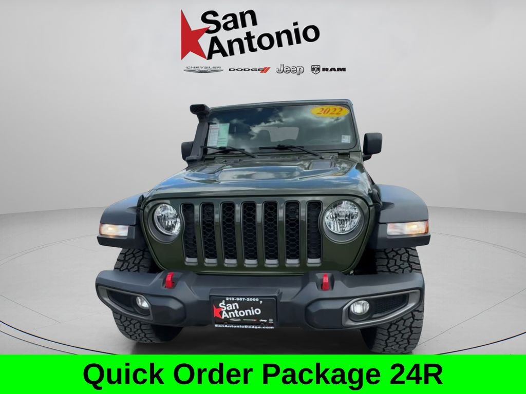 Used 2022 Green Jeep Rubicon image 3