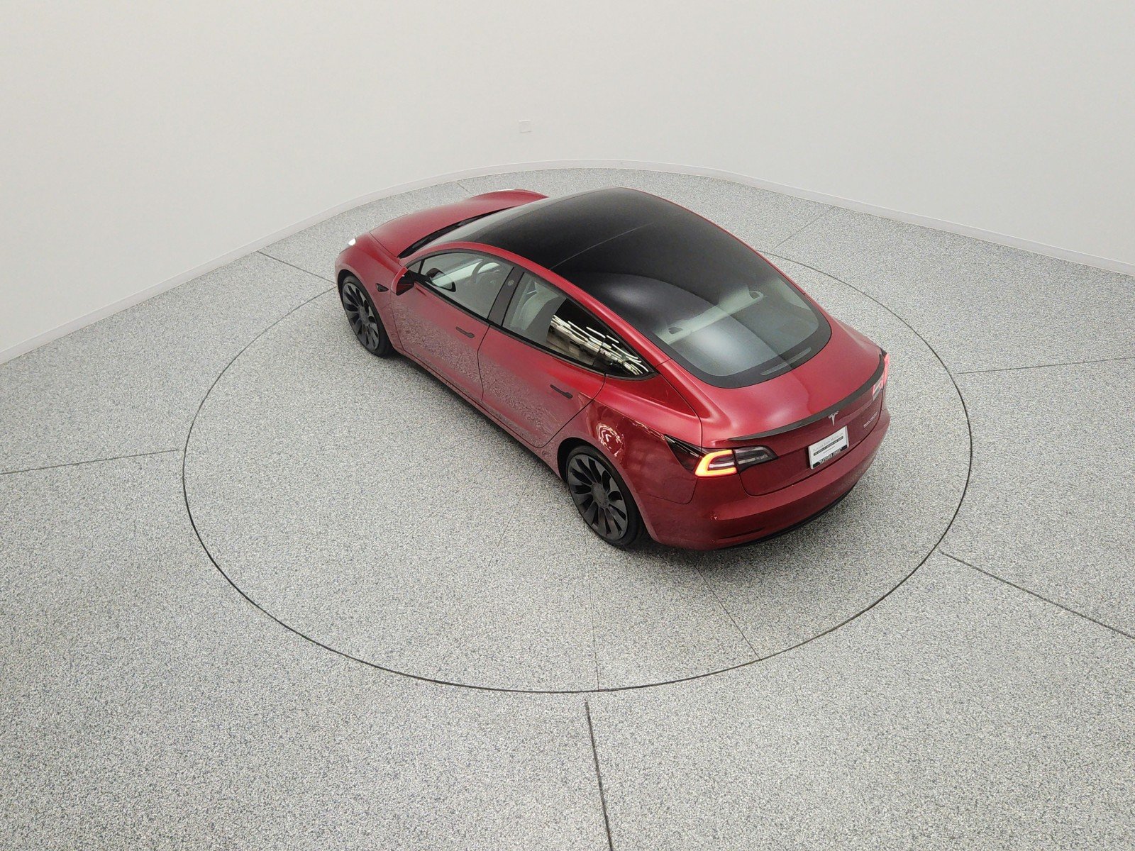 Used 2022 Red Multi-Coat Tesla Performance AWD image 15