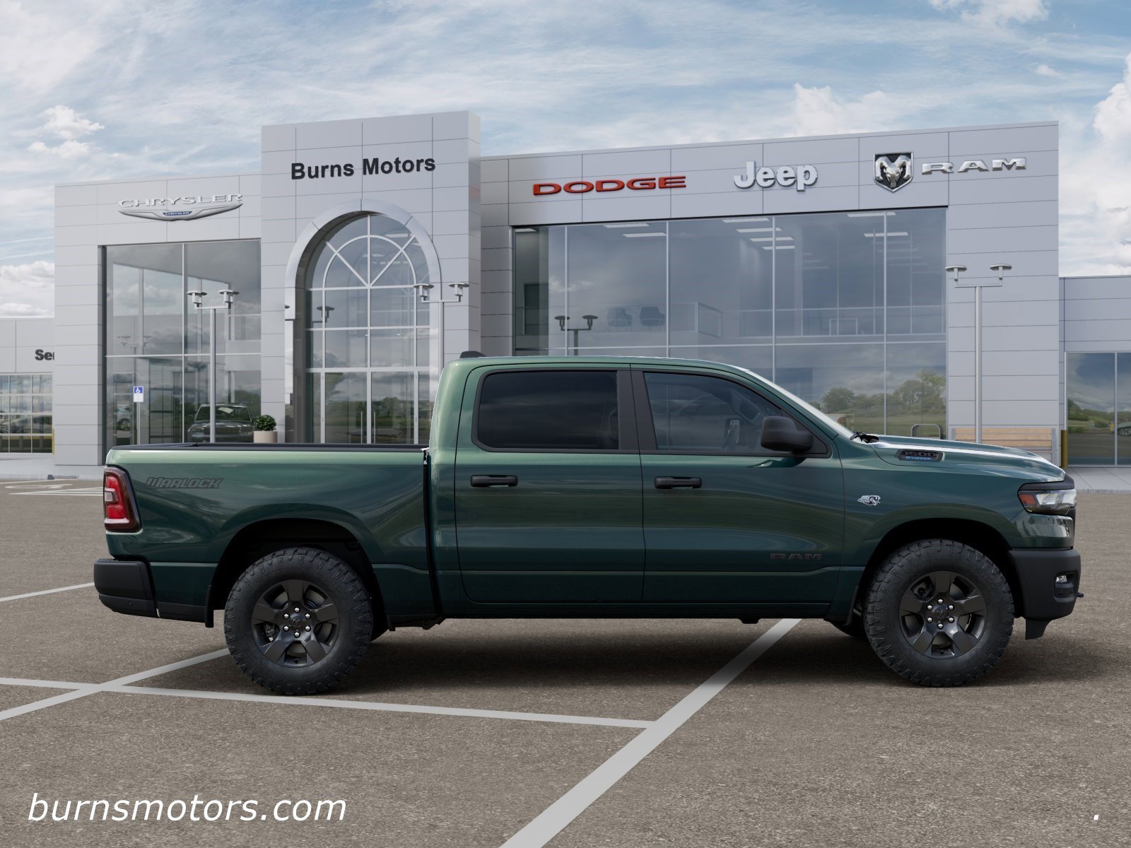 New 2026 Serrano-Green Metallic Exterior Paint Ram Warlock image 21