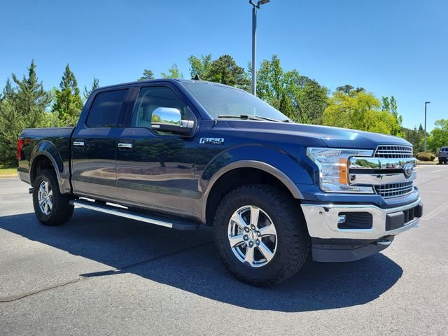 Used 2020 Blue Jeans Metallic Ford Lariat image 3