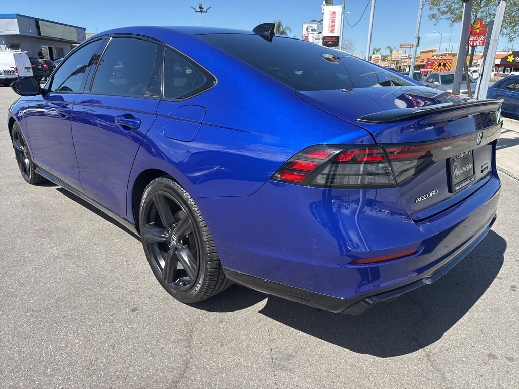 Used 2024 Blue Honda Sport-L image 3