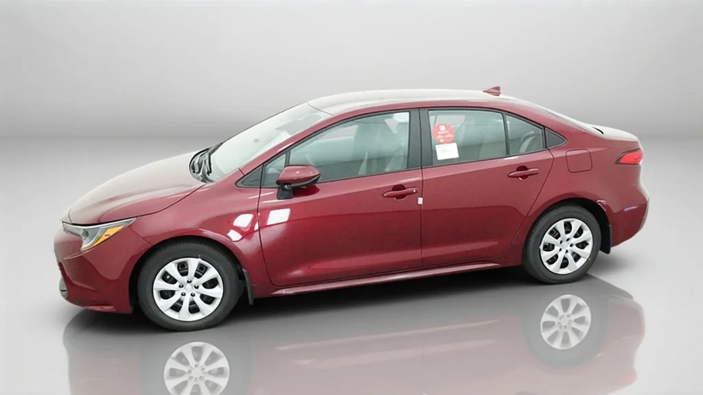 New 2027 Ruby Flare Pearl Toyota LE image 3