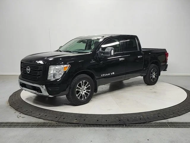 Used 2020 Black Nissan SV image 3