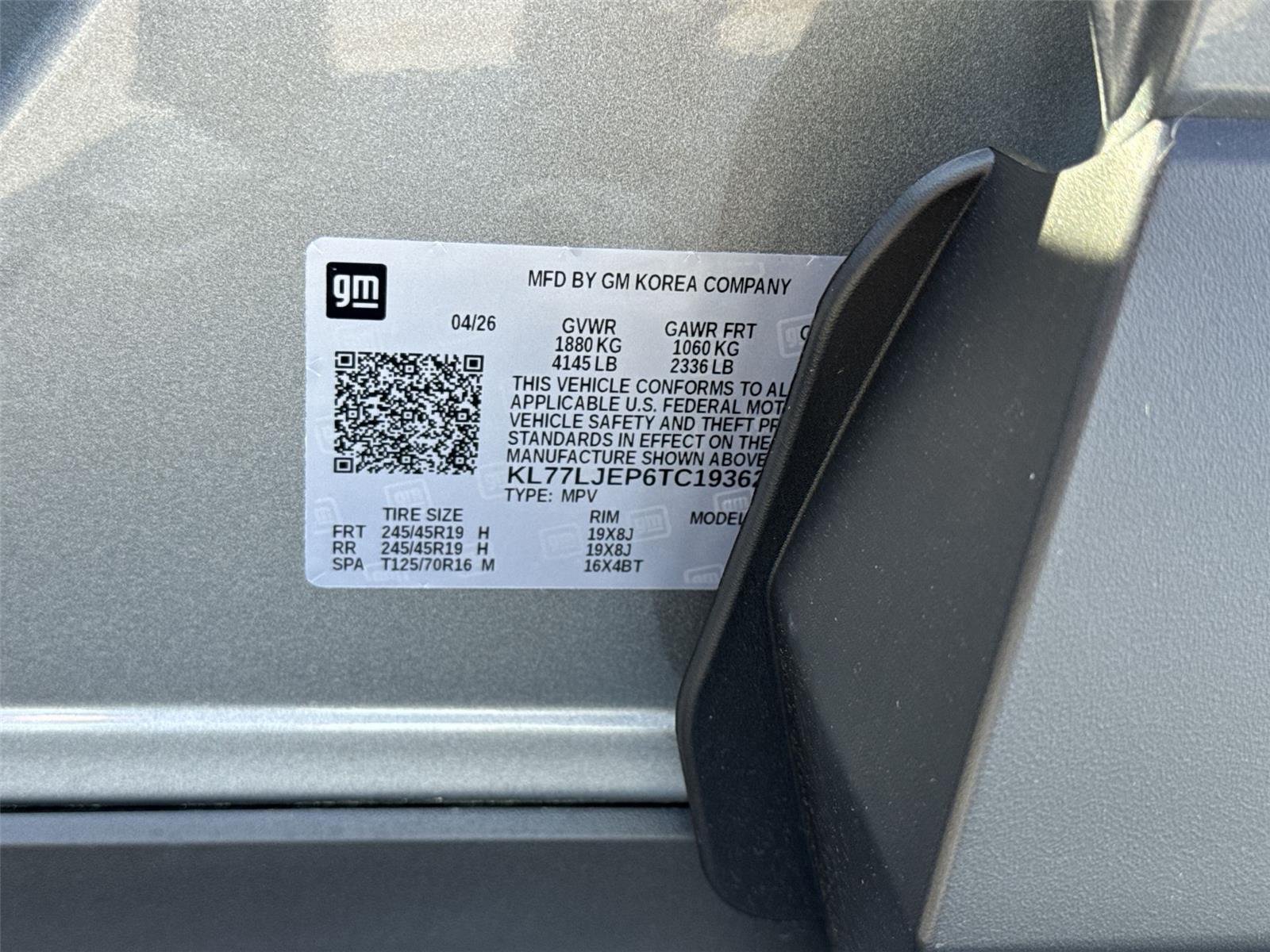New 2026 Sterling Gray Metallic Chevrolet 2RS image 40