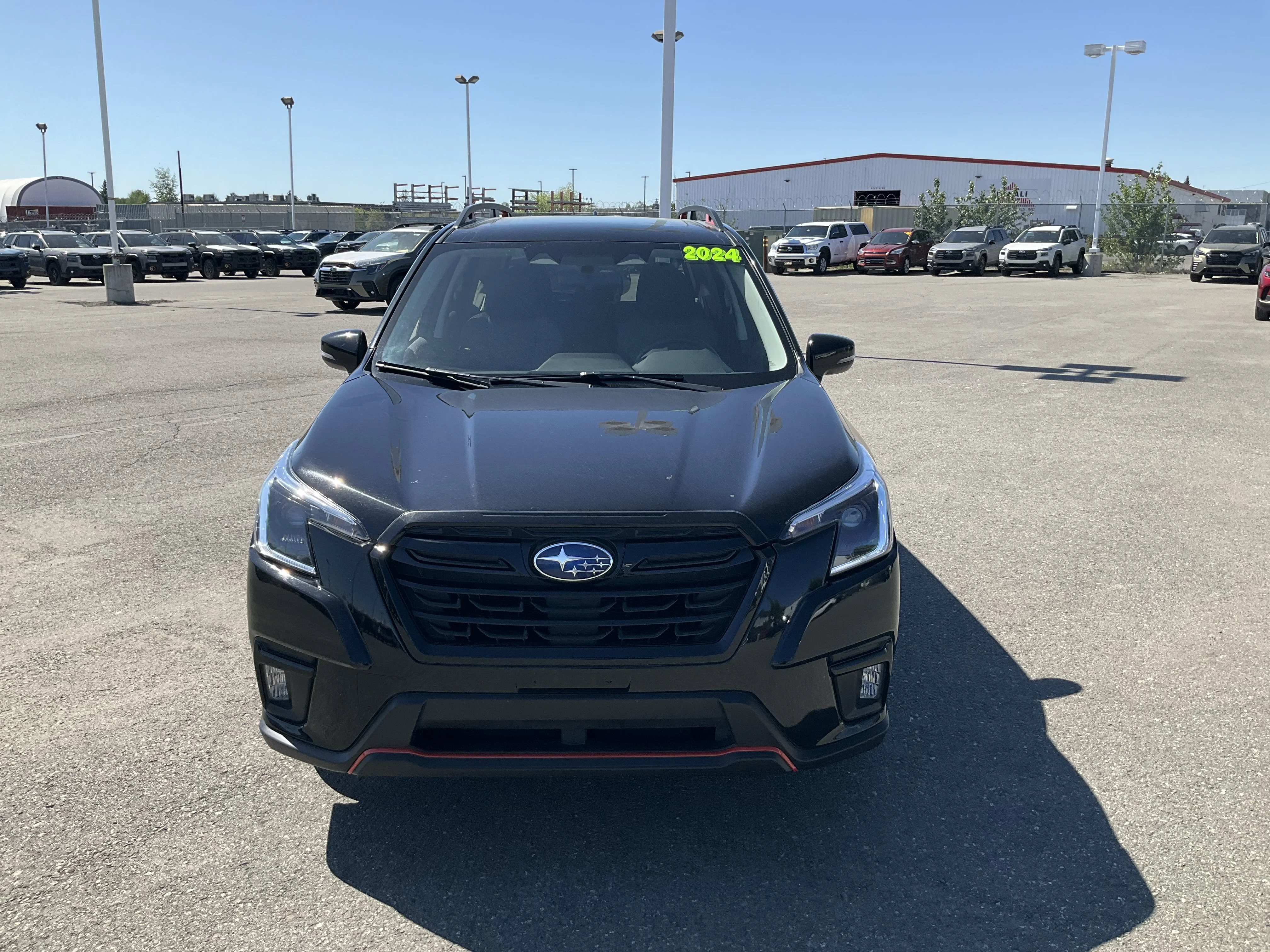 Used 2024 Crystal Black Silica Subaru Sport image 2