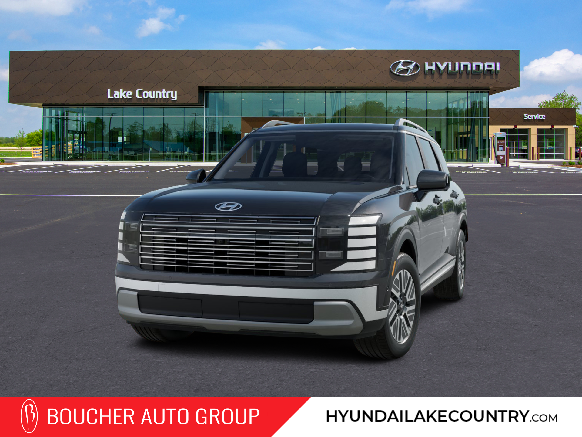 New 2026 Gray Hyundai SEL Premium 8P image 1