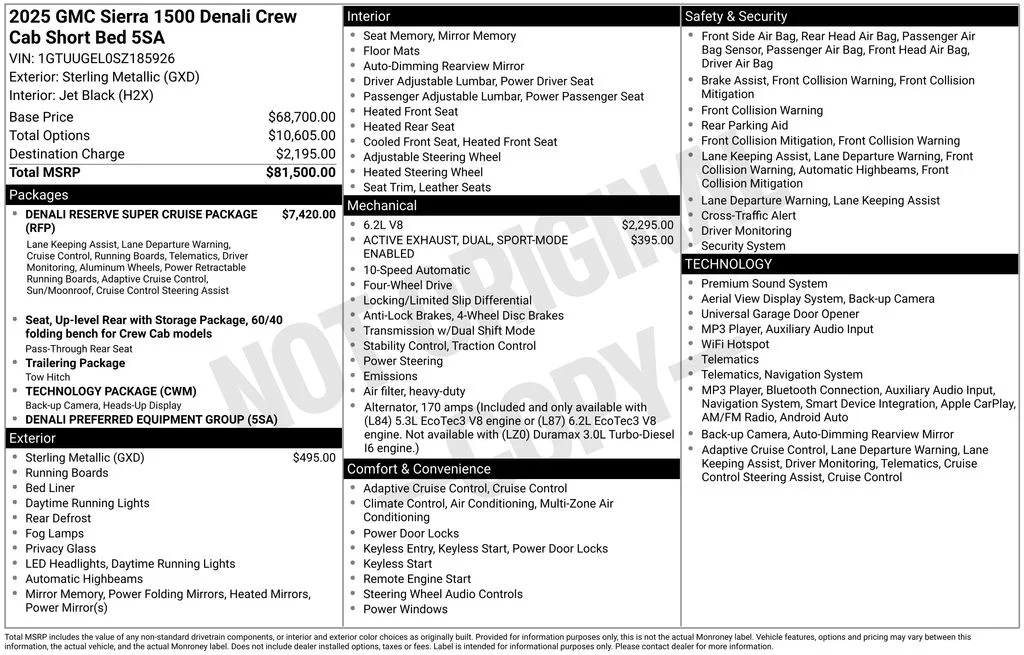 Used 2025 Silver GMC Denali image 38