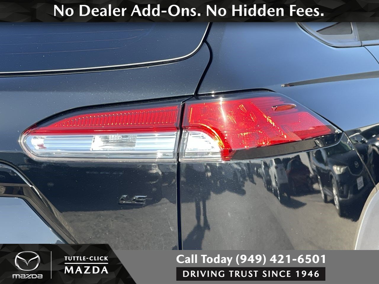 Used 2025 JET BLACK Toyota LE image 9