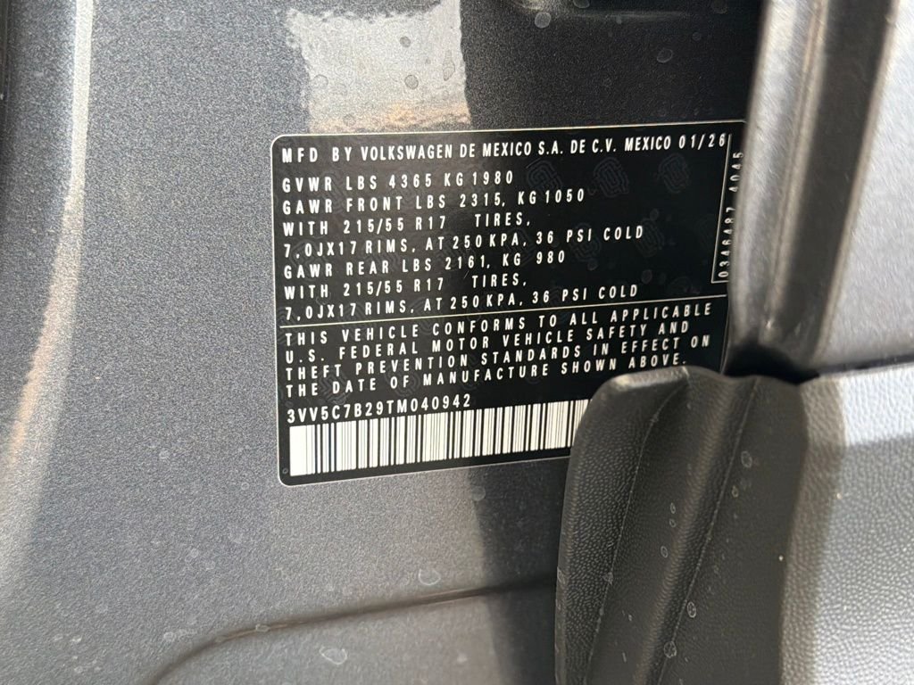 New 2026  Volkswagen 1.5T S image 25