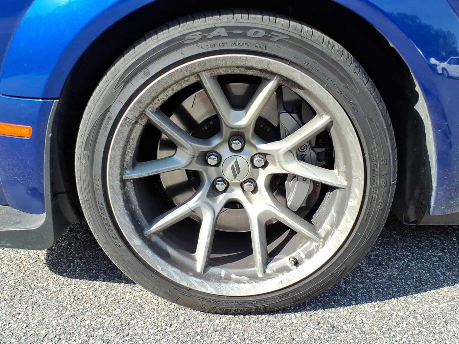 Used 2020 Indigo Blue Dodge R/T Scat Pack 50th Ann. Widebody image 4