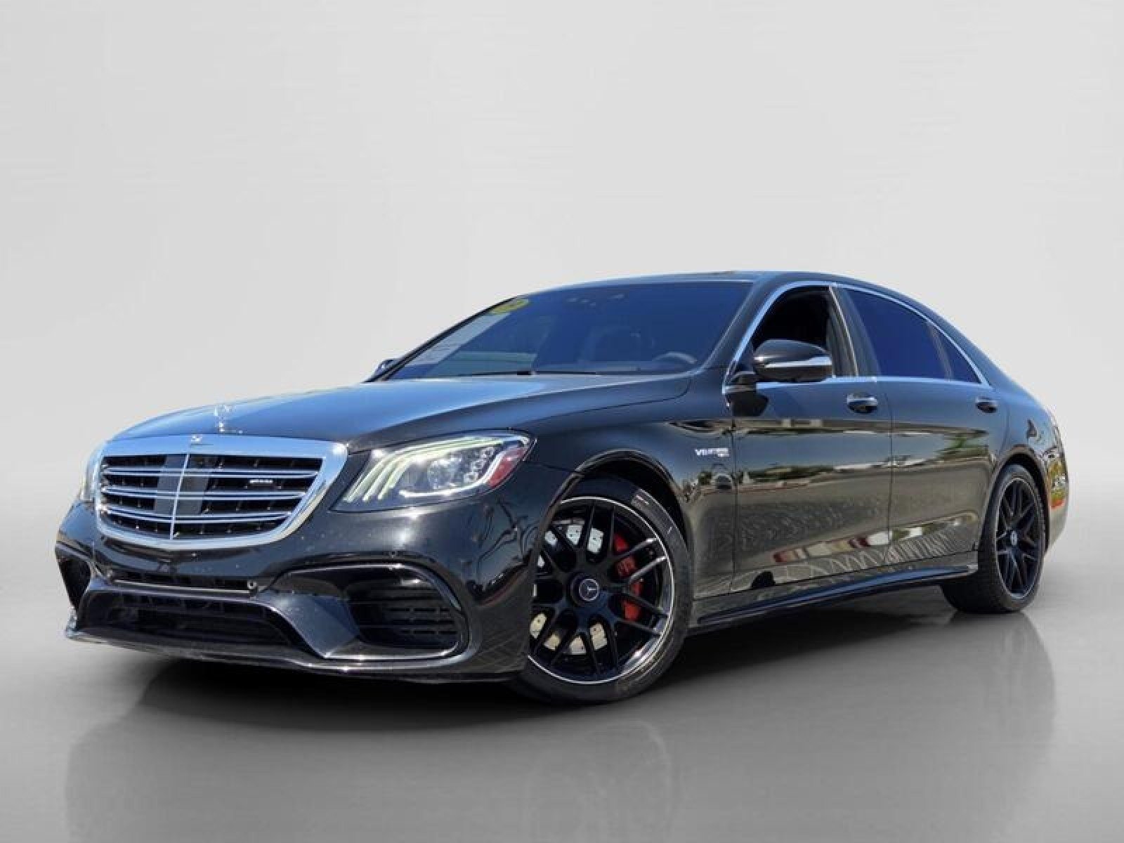 Used 2019 Black Mercedes-Benz AMG® S 63 image 1