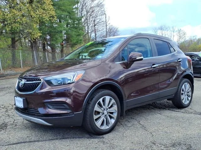 Certified Used 2018 Includes (CM5) Black Carbon Metallic lower exterior accent color, Paint code W700S. Buick Preferred image 3