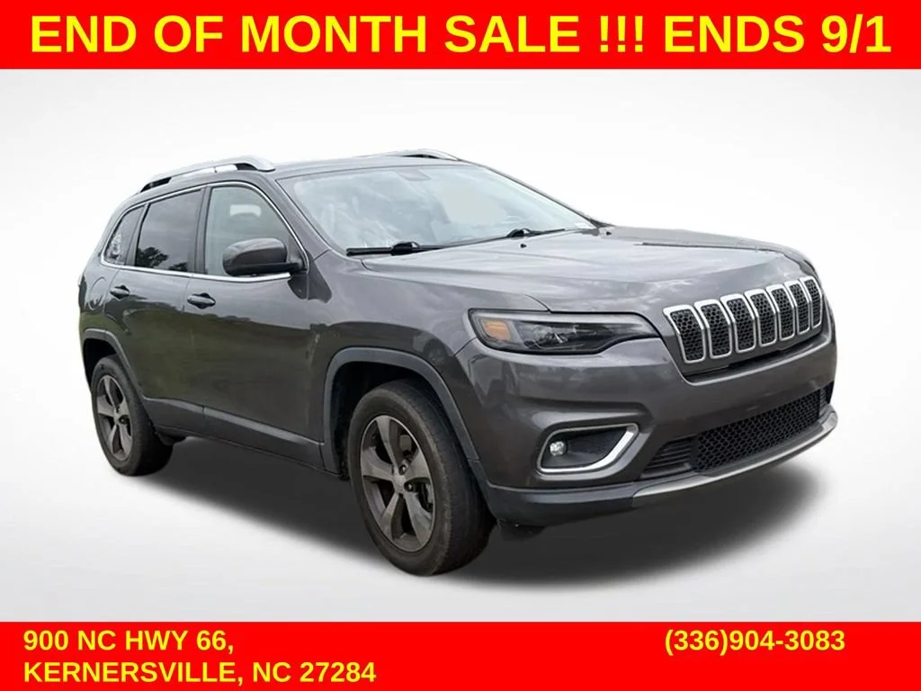 Used 2019 Gray Jeep Limited 4x4 image 1