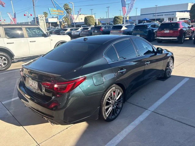 Used 2024 Black Opal Metallic INFINITI Red Sport 400 image 6