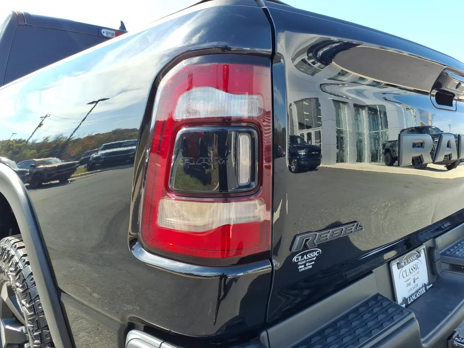 Used 2020 Diamond Black Crystal Pearlcoat Ram Rebel image 18