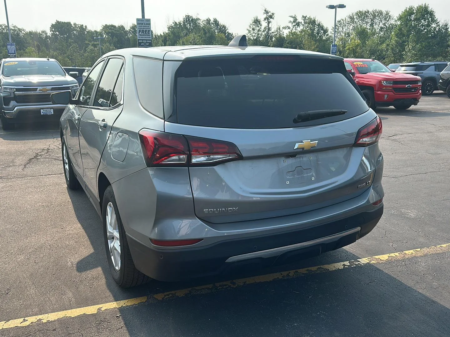 Used 2024 Sterling Gray Metallic Chevrolet LT image 4