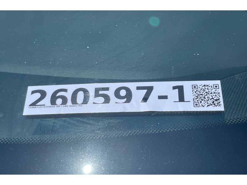 Used 2017 Iridium Metallic GMC SLE image 21