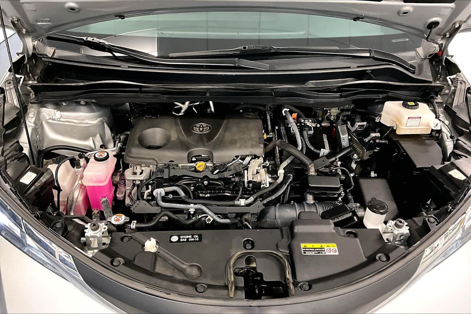 Used 2021 Celestial Silver Metallic Toyota LE image 31