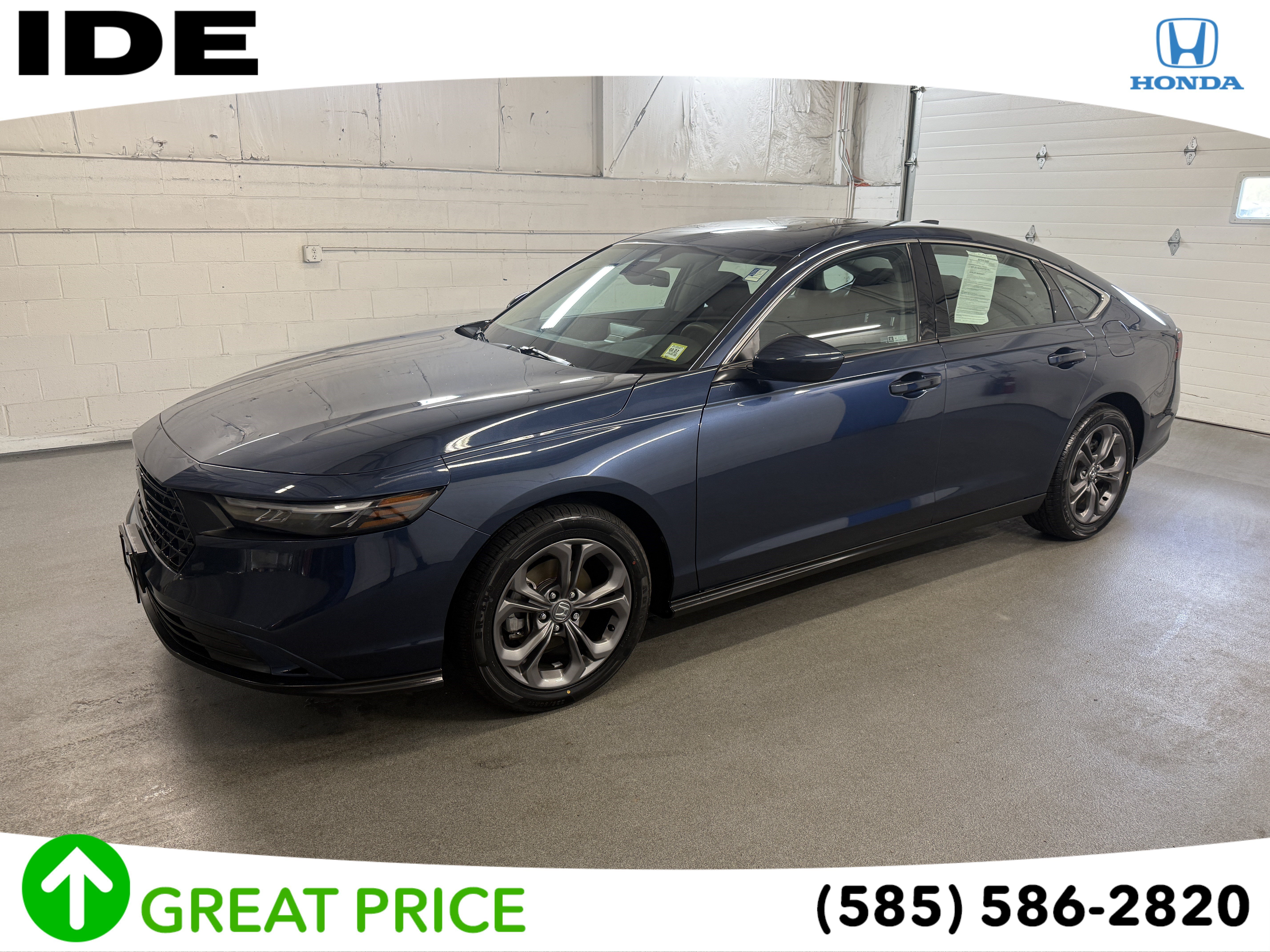 Certified Used 2024 Canyon River Blue Metallic Honda EX image 27