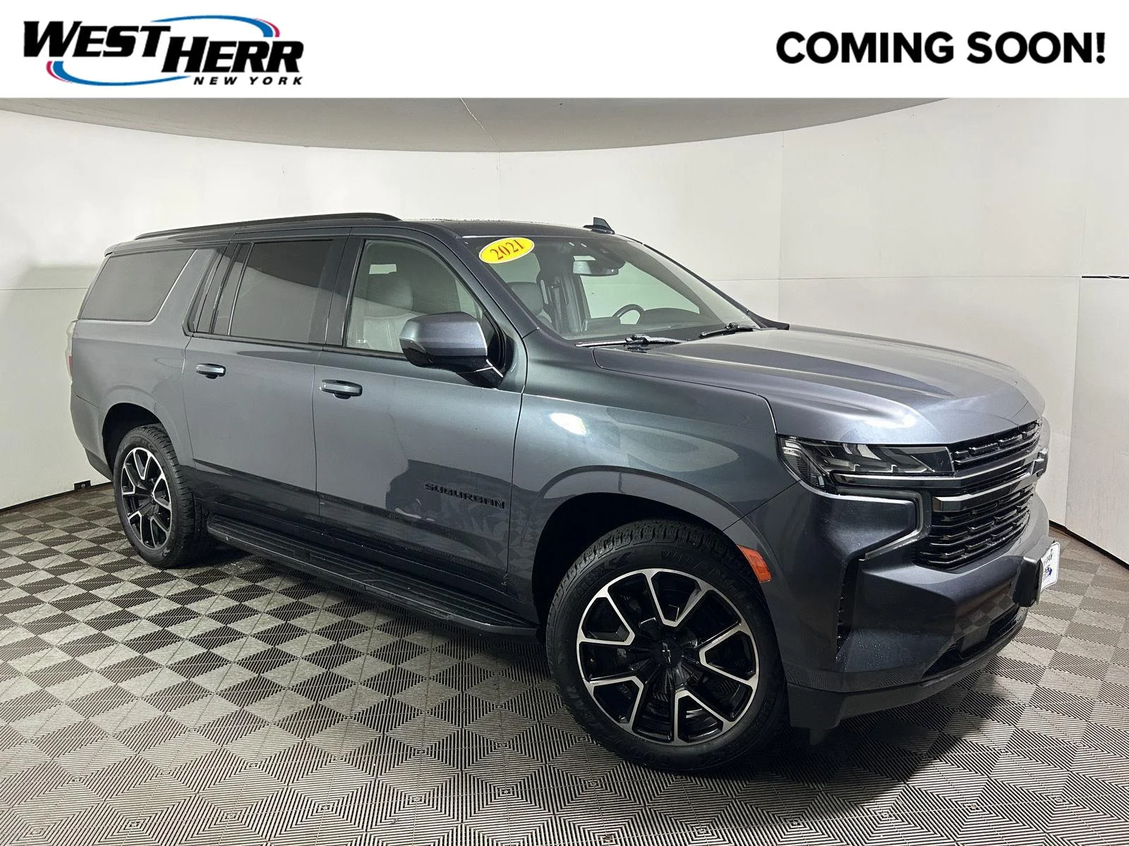 Used 2021 Shadow Gray Metallic Chevrolet RST image 1