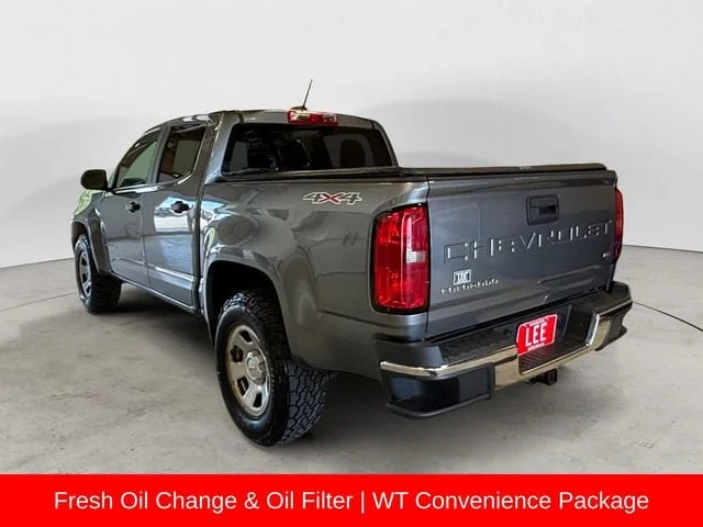 Used 2021 Steel Metallic Chevrolet Work Truck image 3