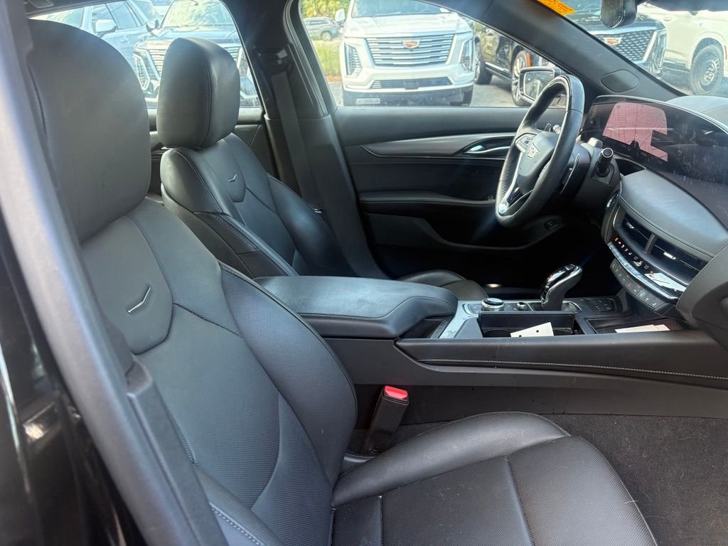 Used 2025 Black Cadillac Premium Luxury image 16
