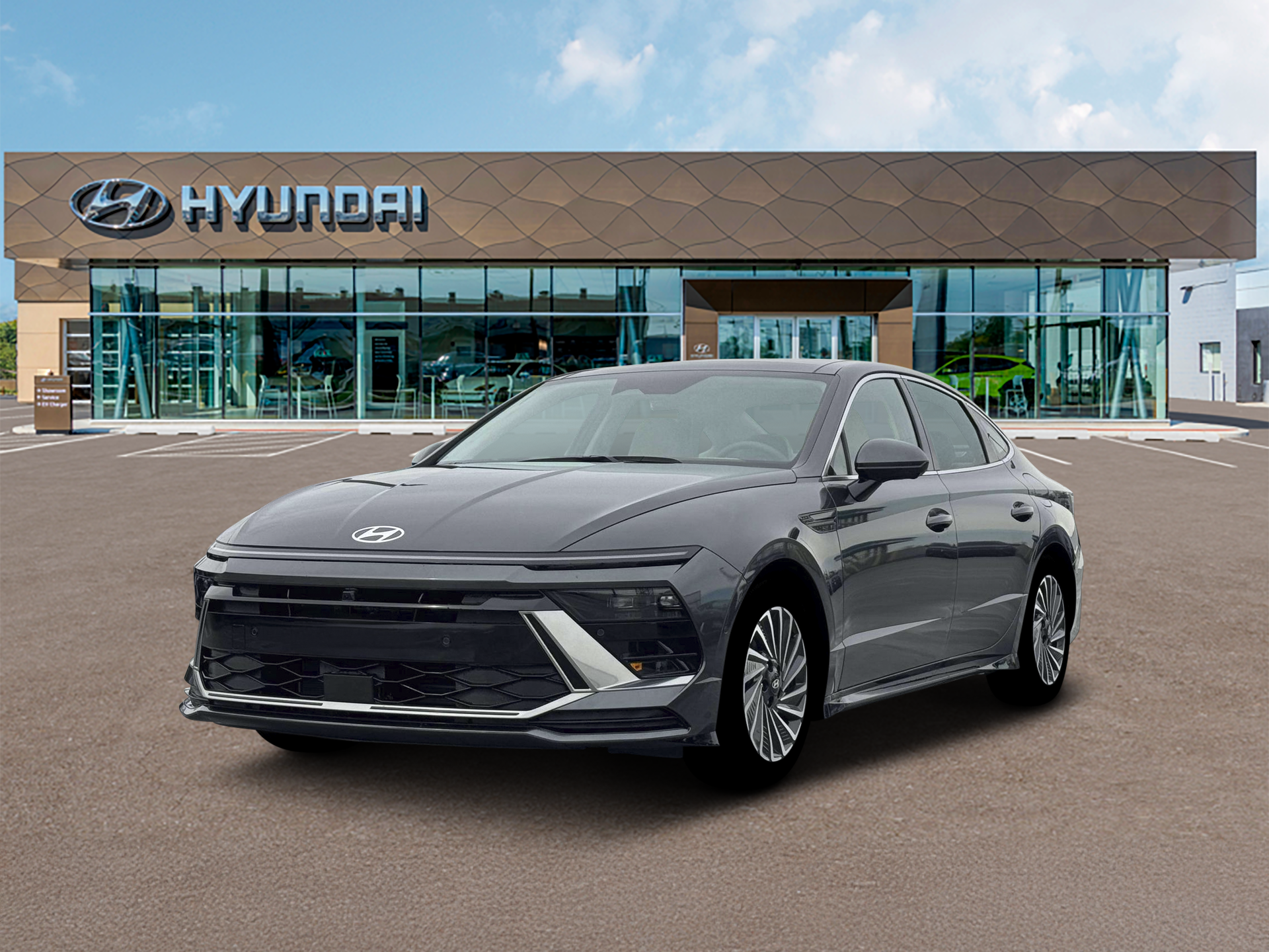 New 2026 Gray Hyundai Limited image 1