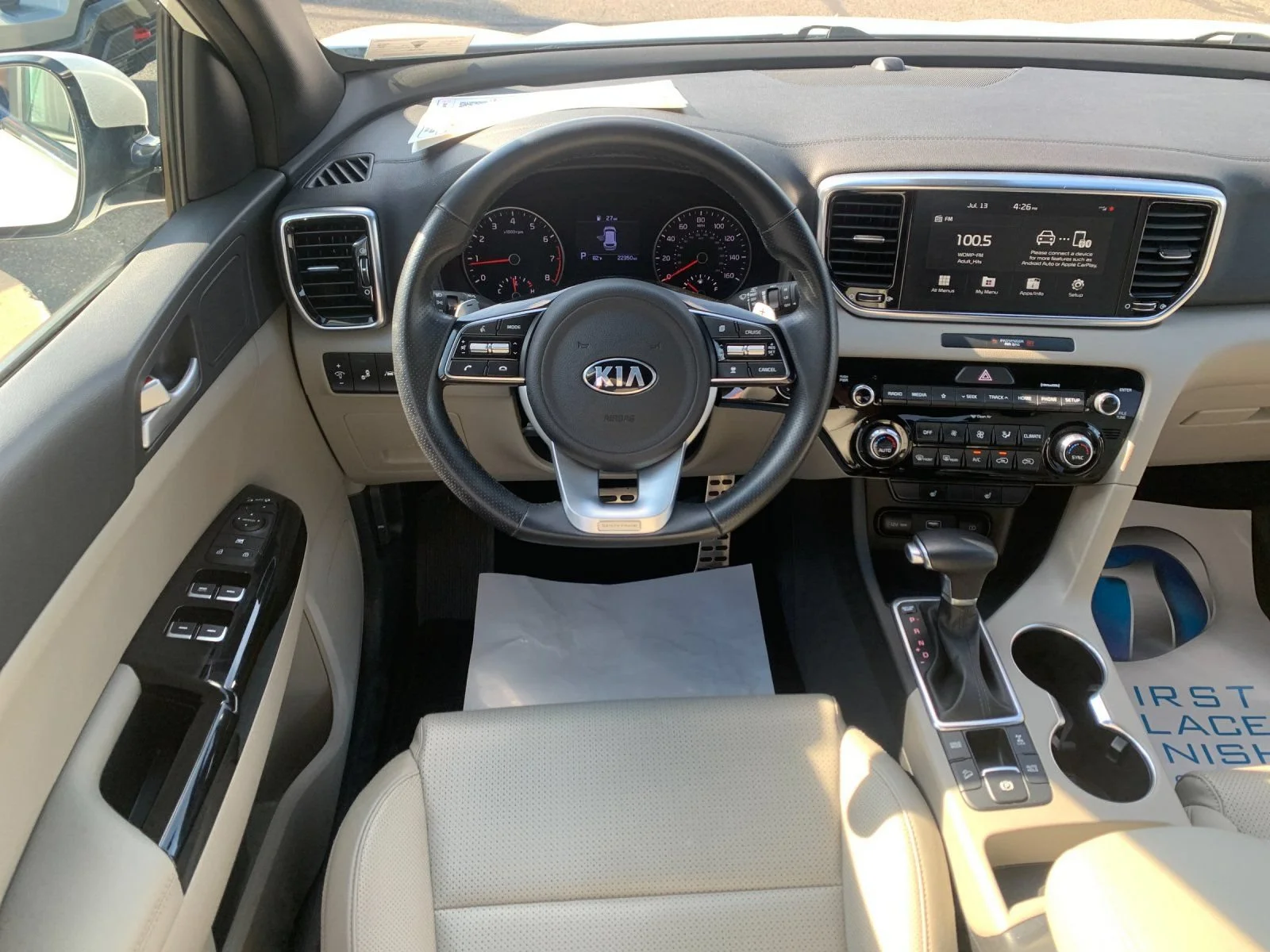 Used 2022 White Kia Nightfall Edition image 16