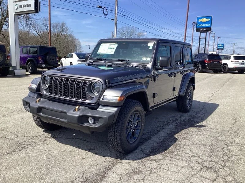New 2026 Granite Crystal Metallic Clear-Coat Exterior Paint Jeep 85th Anniversary Edition image 3
