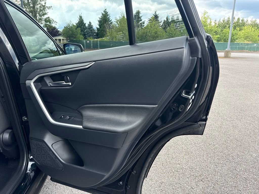 Used 2022 Midnight Black Metallic Toyota SE image 25