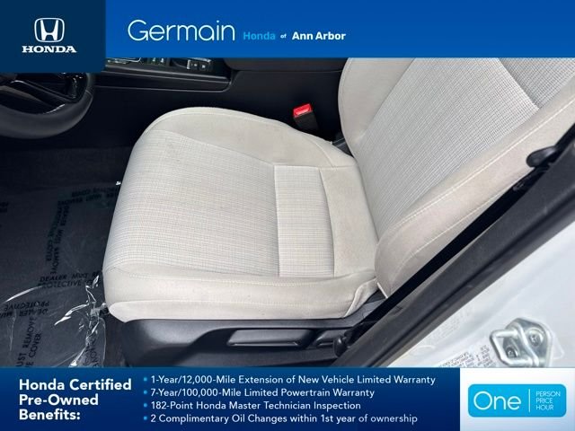 Certified Used 2023 Platinum White Pearl Honda 1.5T 4D EX BD image 18