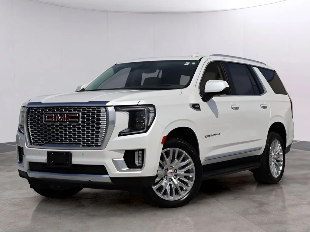 Used 2023 White Frost Tricoat GMC Denali image 1