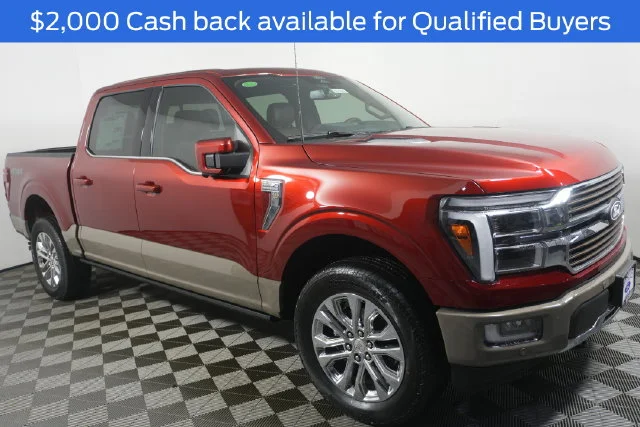 New 2026 Ruby Red Metallic Tinted Clearcoat Ford King Ranch® image 2