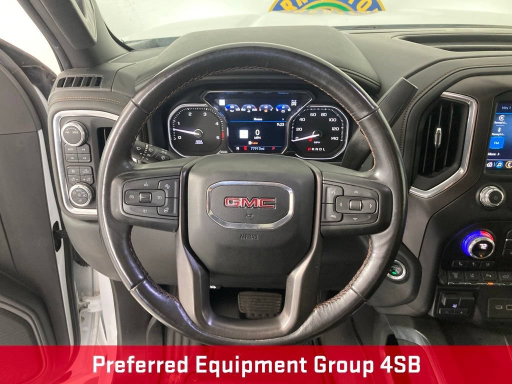 Used 2021 SUMMIT WHITE GMC AT4 image 9
