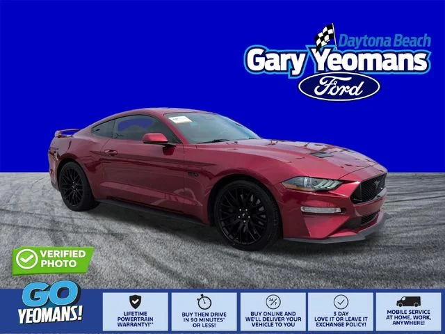 Certified Used 2021 Autumn Red Ford GT Premium image 1