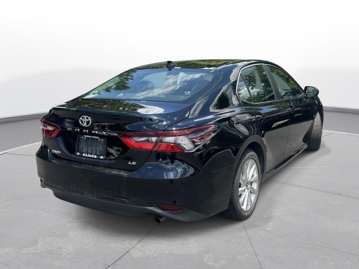 Certified Used 2023 Midnight Black Metallic Toyota LE image 6