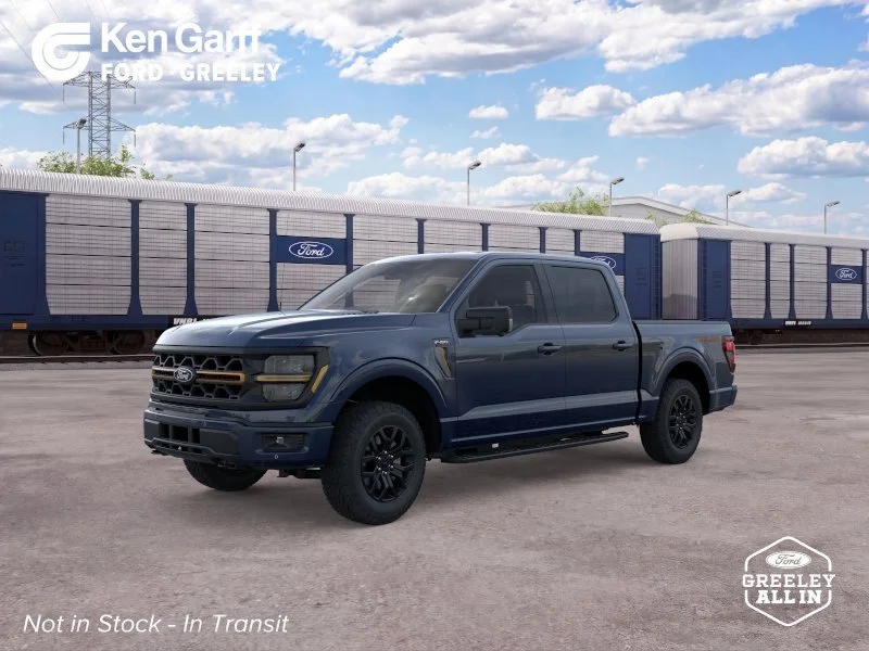 New 2026 Antimatter Blue Metallic Ford Tremor image 1