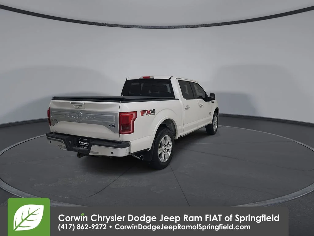 Used 2015 White Ford King Ranch image 14