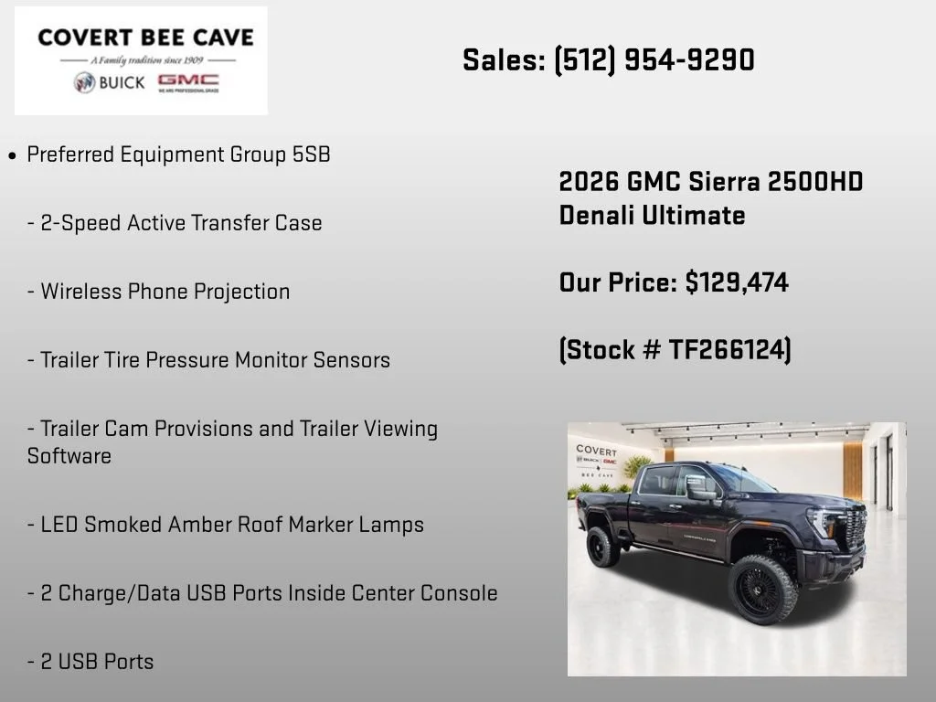 2026 GMC Sierra 2500HD Denali Ultimate - Photo 25