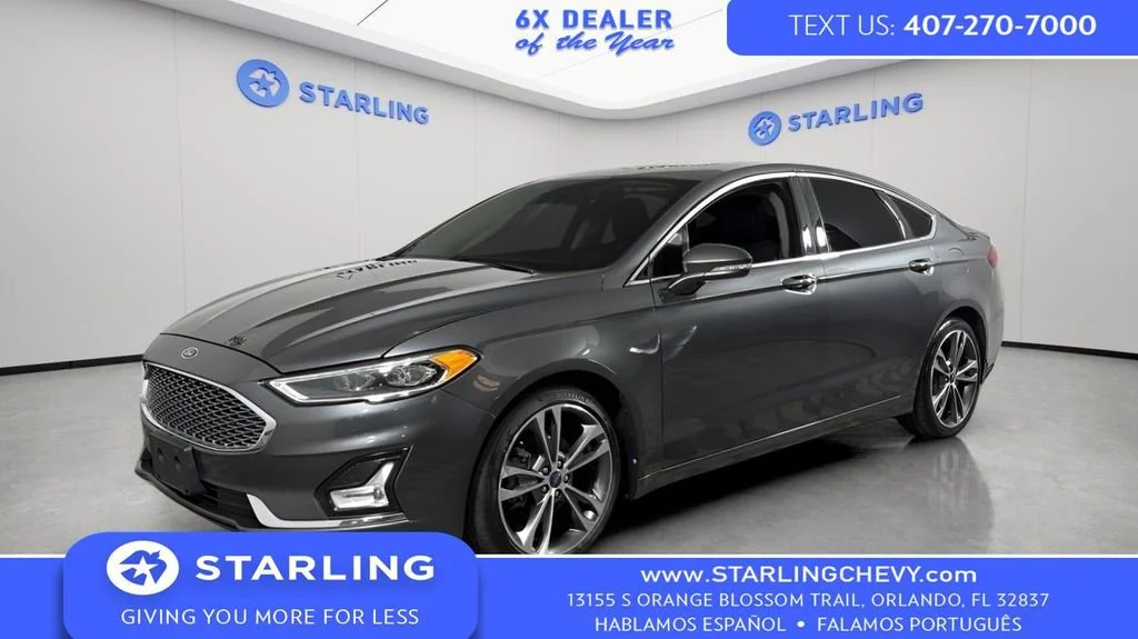 Used 2020 Gray Ford Titanium image 1