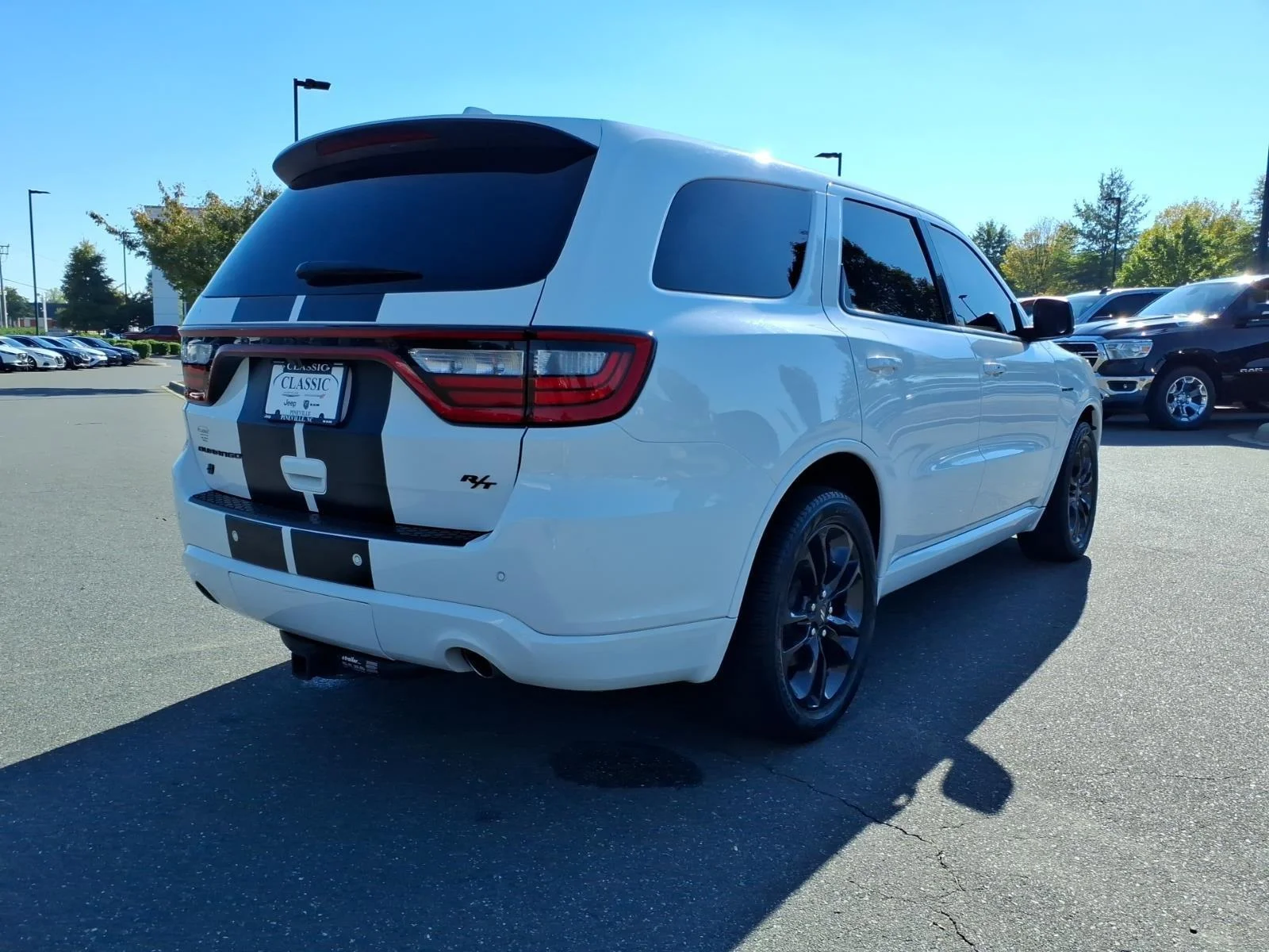Used 2022 White Knuckle Clearcoat Dodge R/T Plus image 2