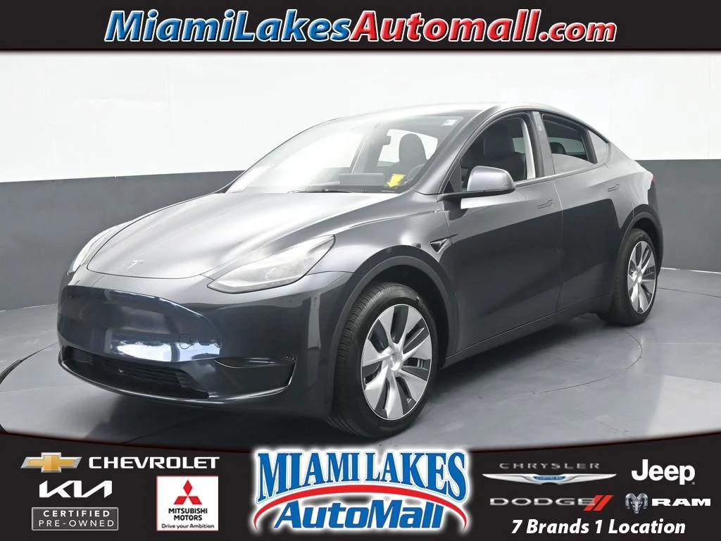 Used 2024 Gray Tesla Long Range image 1