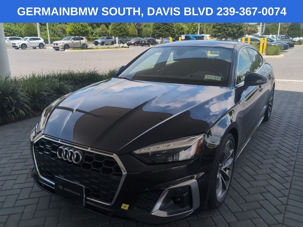 Used 2024 Black Metallic Audi 45 S line Premium image 2