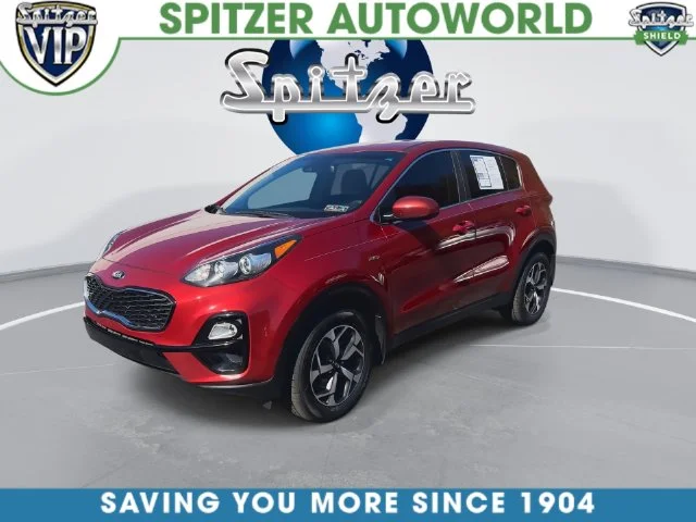 Used 2020 Red Kia LX image 7