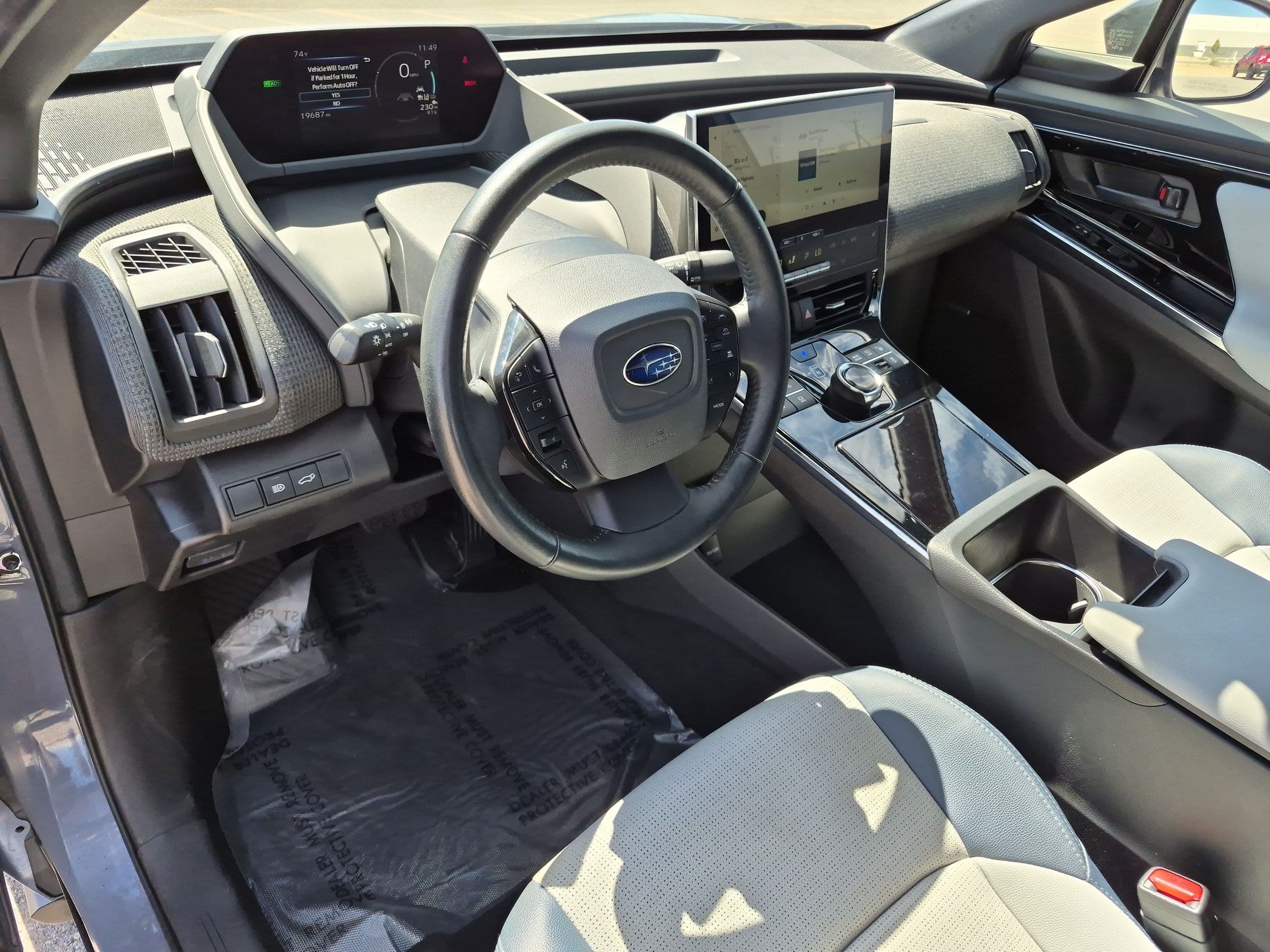 Used 2023 Harbor Mist Gray Pearl Subaru Limited image 14