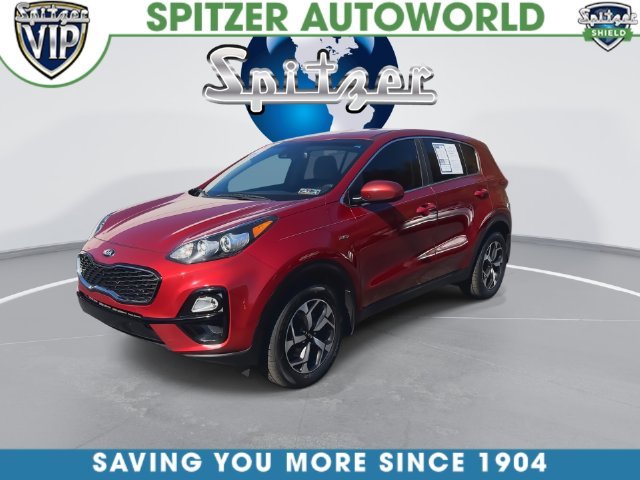 Used 2020 Red Kia LX image 7