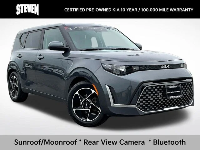 Certified Used 2023 Gray Kia EX image 1