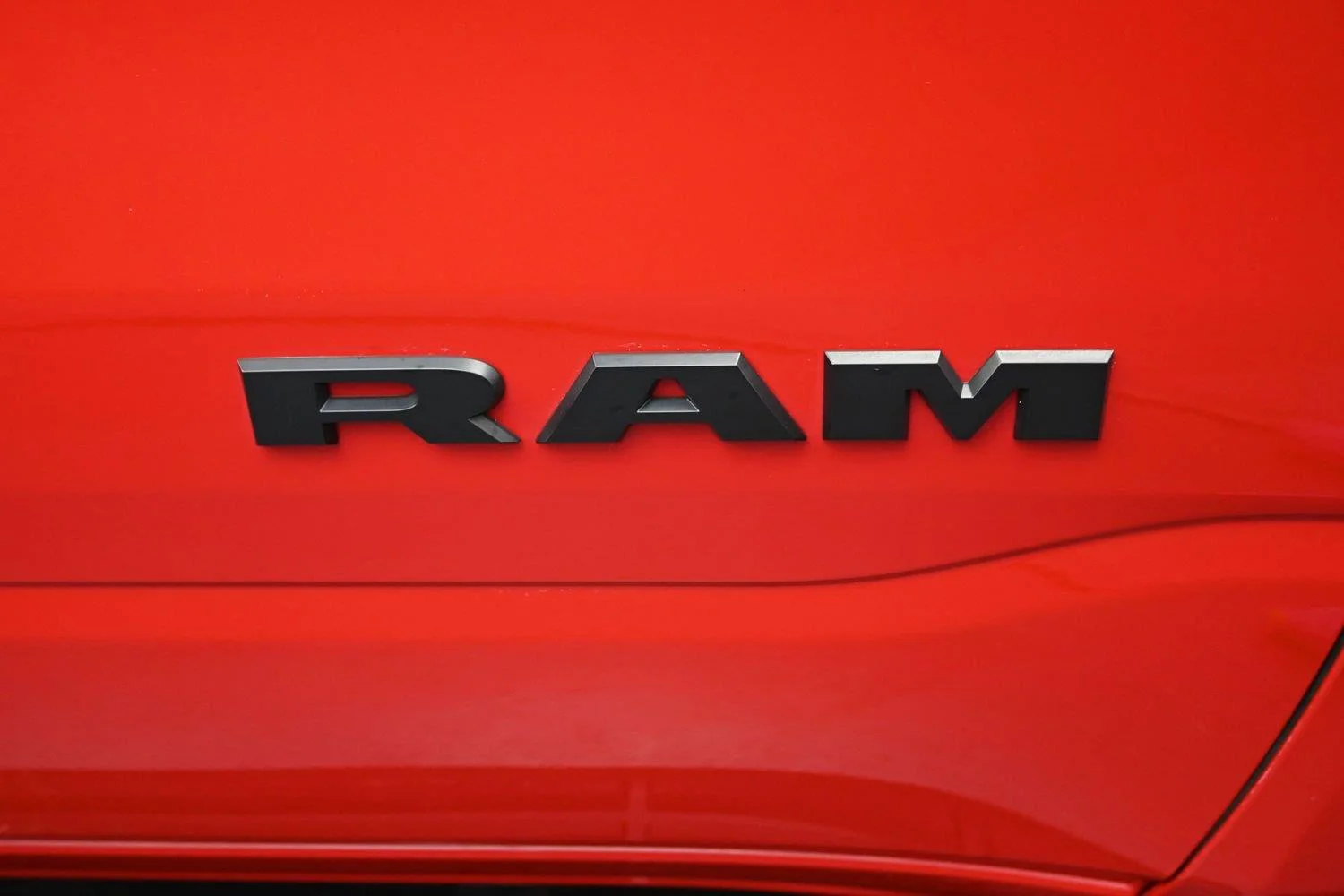 Used 2023 Flame Red Clearcoat Ram Big Horn image 7