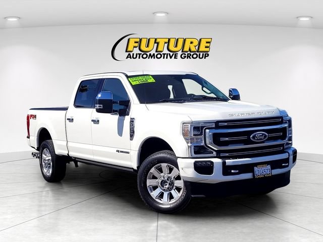 Used 2020 White Ford Platinum image 1