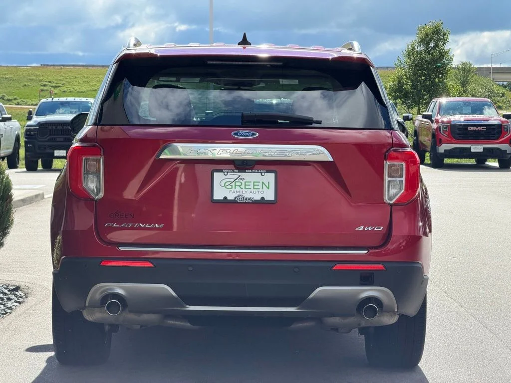 Used 2023 Red Ford Platinum image 8